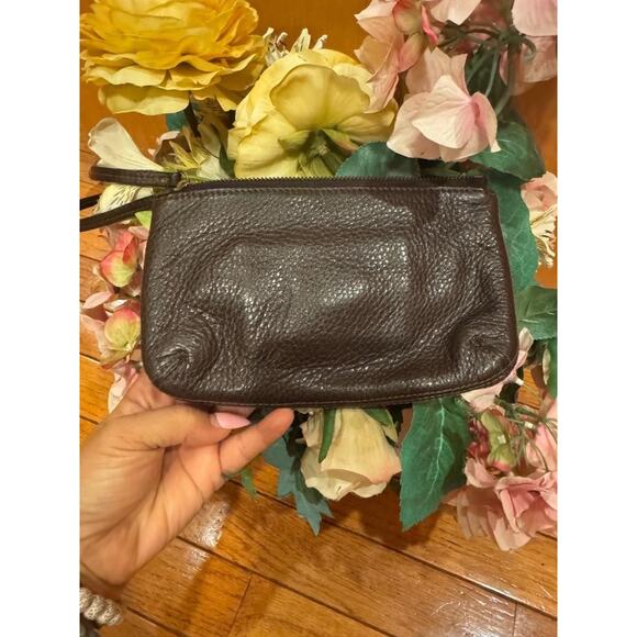 MULBERRY LEATHER WRISTLET (600 - Picture 7 of 8